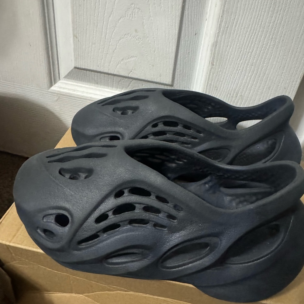 Yeezy Black Slip-On Loafers